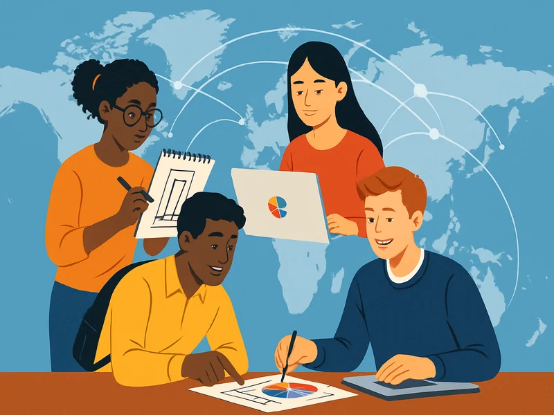 Global Student Network Built In