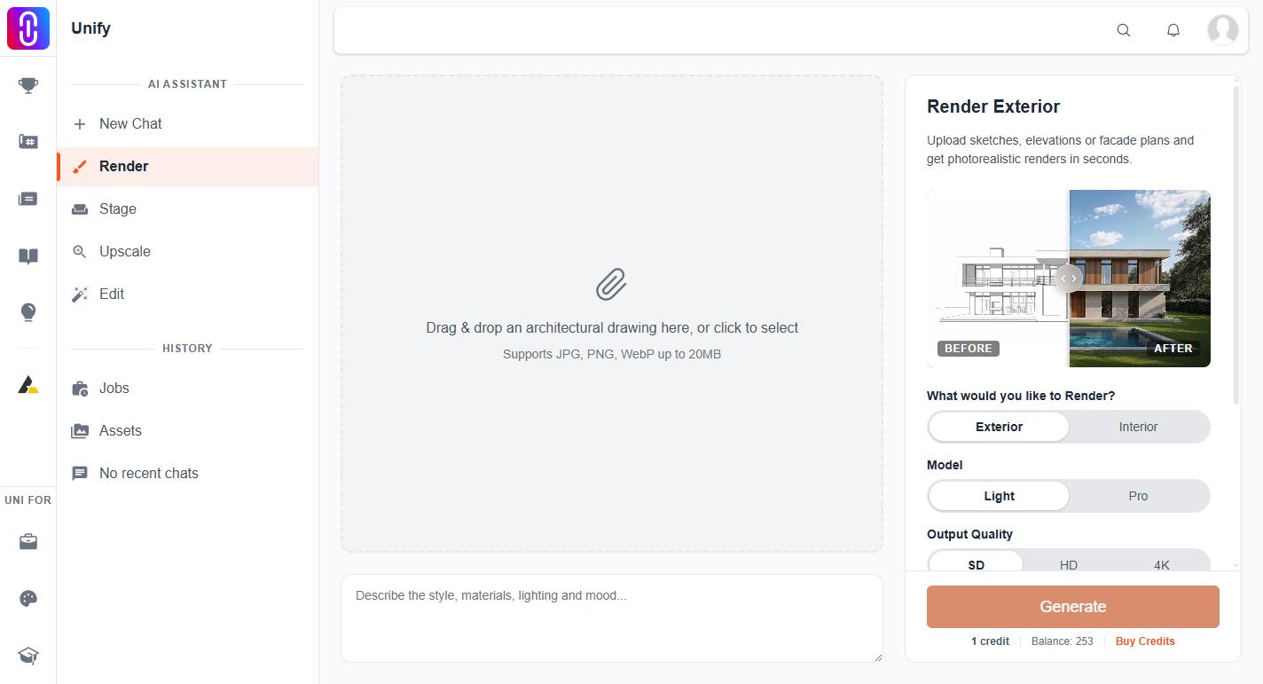 Screenshot of this screen on UNI
